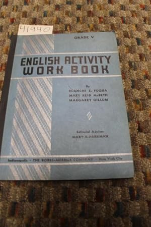 Seller image for English Activity Work Book: Grade Five for sale by Princeton Antiques Bookshop / Ruffolo Enterprises