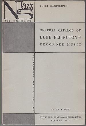 Bild des Verkufers fr General Catalog Of Duke Ellington's Recorded Music zum Verkauf von Beasley Books, ABAA, ILAB, MWABA