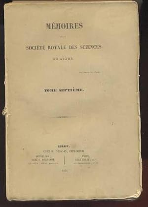 Mémoires de la Société royale des sciences de Liège. Tome SEPTIÈME - "Exposé élémentaire de la th...