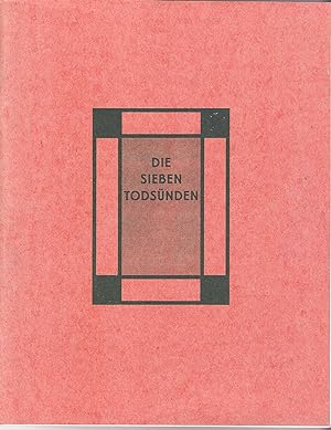 Die Sieben Tödsunden - Ballet Mit Gesang in 8 Teilen. Text Von Bertolt Brecht (program)