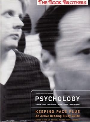 Seller image for Psychology:Keeping Pace Plus,An Active Reading Study Guide:Second Canadian Edition for sale by THE BOOK BROTHERS