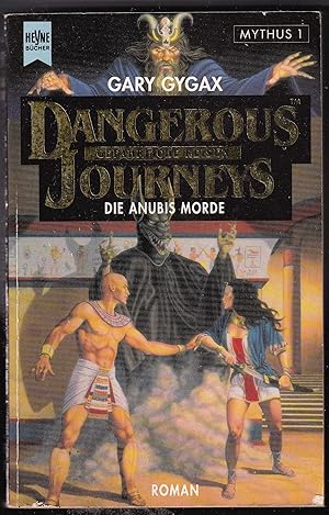 Bild des Verkufers fr Die Anubis Morde. Mythus 1. Ein Roman zur Spielewelt Dangerous Journeys (Gefhrliche Reisen) zum Verkauf von Kultgut