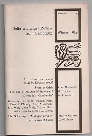 Seller image for Delta : A Literary Review from Cambridge Winter 1969 for sale by Frances Wetherell