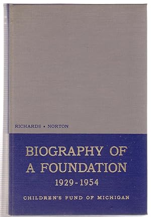Image du vendeur pour Biography of a Foundation mis en vente par Michael Moons Bookshop, PBFA