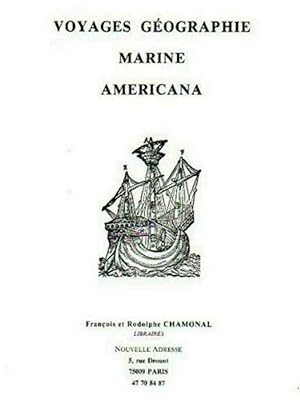 Seller image for VOYAGES GEOGRAPHIE MARINE AMERICANA for sale by Jean-Louis Boglio Maritime Books