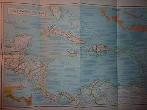 "Panorama - I Punti Caldi - CUBA ED AMERICA CENTRALE. Carte geopolitiche a cura di Gian Paolo Cal...