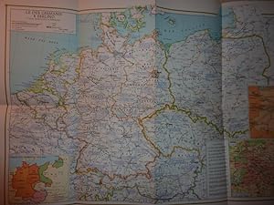 "Panorama - I Punti Caldi - LE DUE GERMANIE E BERLINO. Carte geopolitiche a cura di Gian Paolo Ca...