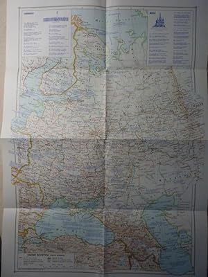 "Panorama - Le Carte Geopolitiche UNIONE SOVIETICA 1 PARTE EUROPEA"