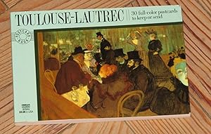 Imagen del vendedor de Toulouse-Lautrec - 30 full-color postcards to keep or send a la venta por Makovski Books
