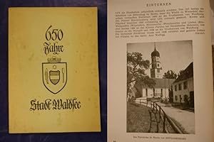 Bild des Verkufers fr 1298-1948 - 650 Jahre Stadt Waldsee - Festschrift zum Gedenktag der Verleihung der Stadtrechte zum Verkauf von Buchantiquariat Uwe Sticht, Einzelunter.