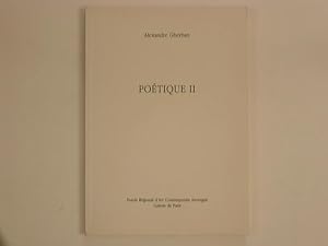 Bild des Verkufers fr Potique II Entretiens du Cap Liouquet zum Verkauf von A Balzac A Rodin