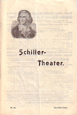 Seller image for Programmheft des Schillertheaters Berlin, Neue Reihe 40, Zwanglose Hefte. Ohne Jahresangabe. for sale by Antiquariat Carl Wegner