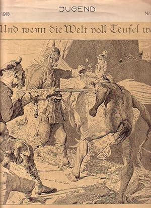 Seller image for Jugend. Mnchner illustrierte Wochenschrift fr Kunst und Leben. 1915, Nr. 49. Herausgeber: Georg Hirth. for sale by Antiquariat Carl Wegner