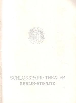 Programmheft des Schloßpark Theaters Berlin, Spielzeit 1964 / 1965. Heft 125, 129, 131, 132. Konv...