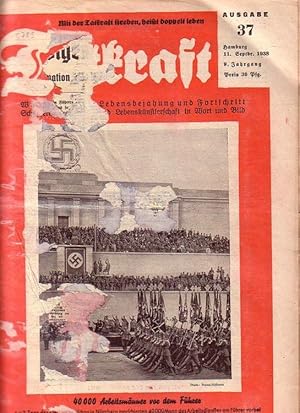 Tatkraft. Jahrgang 9, Ausgabe 37 vom 11. September 1938. Wochenschrift für Lebensbejahung und For...