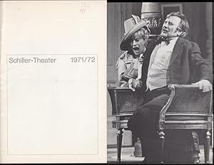 Seller image for Einer mu der Dumme sein. Programmheft 226. Spielzeit 1971 / 1972. Inszenierung: Boleslaw Barlog, mit u. a.: Stefan Wigger, Horst Bollmann, Volker Brandt, Lothar Blumhagen, Dagmar von Thomas, Karin Remsing. / Ionesco ber Feydeau. for sale by Antiquariat Carl Wegner