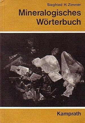 Seller image for Mineralogisches Wrterbuch. Mit einem Vorwort. for sale by Antiquariat Carl Wegner