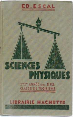 Imagen del vendedor de Sciences physiques classe de troisime a la venta por crealivres