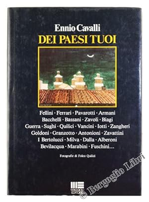 Immagine del venditore per DEI PAESI TUOI. L'Emilia-Romagna in 32 ritratti-interviste.: venduto da Bergoglio Libri d'Epoca