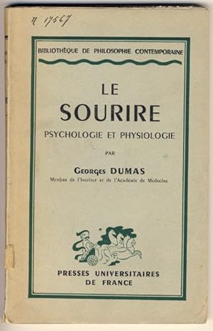 Le sourire. Psychologie et physiologie