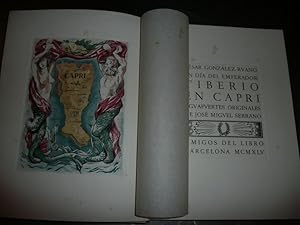 Un Dia Del Emperador Tiberio En Capri. Aguafuertes De josé Miguel Serrano