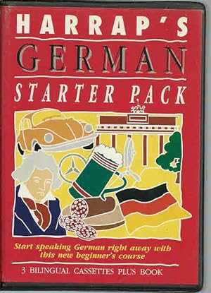 Seller image for Harrap's German Starter Pack (Book & Audio Cassettes) for sale by The Book Junction