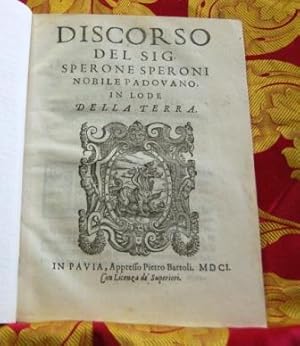 Discorso in lode della terra