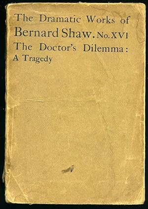 Seller image for The Doctor's Dilemma: A Tragedy for sale by Little Stour Books PBFA Member