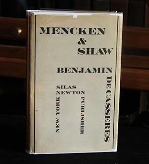 Immagine del venditore per Mencken and Shaw. The Anatomy of America's Voltaire and England's Other John Bull venduto da The Reluctant Bookseller