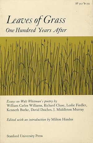 Seller image for Leaves Of Grass: One Hundred Years After for sale by Kenneth A. Himber