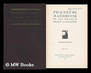 Bild des Verkufers fr Procedure Handbook of Arc Welding, Design and Practice zum Verkauf von MW Books
