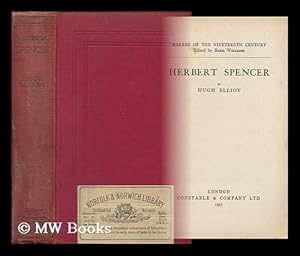 Immagine del venditore per Herbert Spencer venduto da MW Books