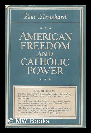 Imagen del vendedor de American Freedom and Catholic Power a la venta por MW Books Ltd.