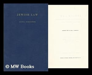 Seller image for Jewish Law : its Influence on the Development of Legal Institutions for sale by MW Books Ltd.