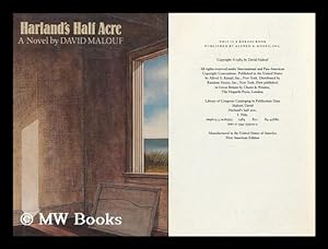 Seller image for Harland's Half Acre / David Malouf for sale by MW Books Ltd.