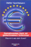 Gemeinsames Geld ist gemeinsames Schicksal. Was wird aus dem Euro?