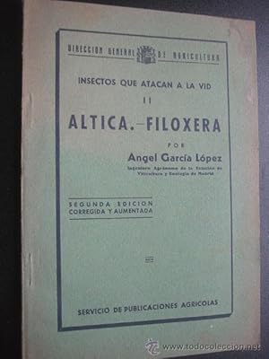 INSECTOS QUE ATACAN A LA VID II. ALTICA-FILOXERA