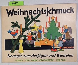 Weihnachtsschmuck - Vorlagen Zum Aussägen Und Bemalen - Nr. 1912