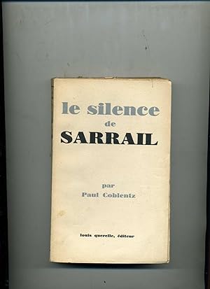 LE SILENCE DE SARRAIL.