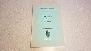 Bild des Verkufers fr Centennial Year Number: Tulane Studies in Philosophy, Volume 8 zum Verkauf von Jennifer Duncan