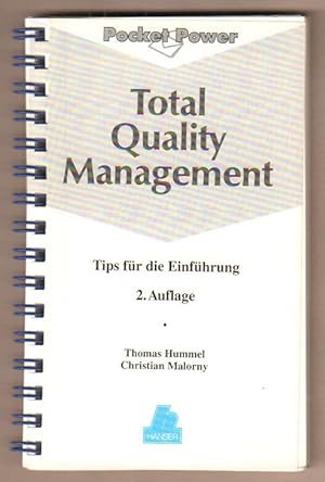 Bild des Verkufers fr Total Quality Management. Tips fr die Einfhrung. zum Verkauf von Antiquariat Neue Kritik