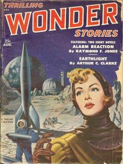 Seller image for THRILLING WONDER Stories: August, Aug. 1951 ("Earthlight") for sale by Books from the Crypt