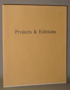 Imagen del vendedor de Projects and Editions 1984 - 1987 a la venta por Exquisite Corpse Booksellers