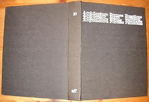 Architektur Form Funktion. Jahrgang 16, 1971. (Texte in Französisch, Deutsch, Englisch und Spanis...