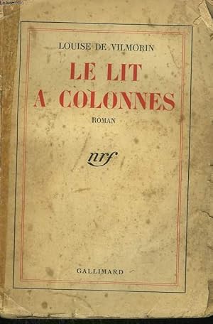 Bild des Verkufers fr LE LIT A COLONNES. zum Verkauf von Le-Livre