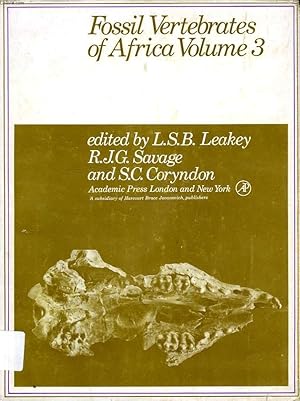 Seller image for FOSSIL VERTEBRATES OF AFRICA, VOLUME 3 for sale by Le-Livre