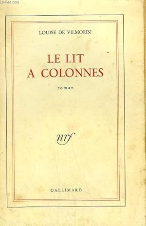 Bild des Verkufers fr LE LIT A COLONNES. zum Verkauf von Le-Livre