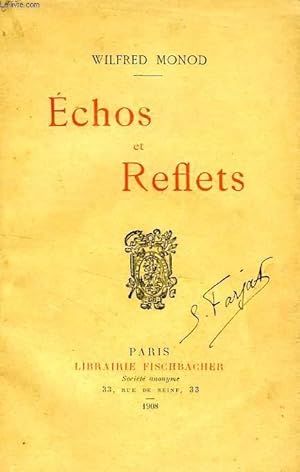 Image du vendeur pour ECHOS ET REFLETS mis en vente par Le-Livre