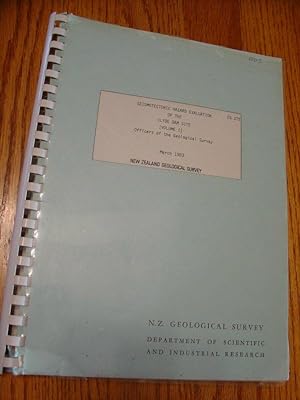 Immagine del venditore per Seismotectonic Hazard Evaluation of the Clyde Dam Site; Volume 1 (NZ Geological Survey Lower Hutt Report EG 375) venduto da Eastburn Books