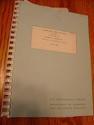 Immagine del venditore per Seismotectonic Hazard Evaluation of the Clyde Dam Site; Volume 2- APPENDICES (NZGS Report EG 375) venduto da Eastburn Books